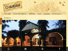 Tablet Screenshot of motelchandan.com